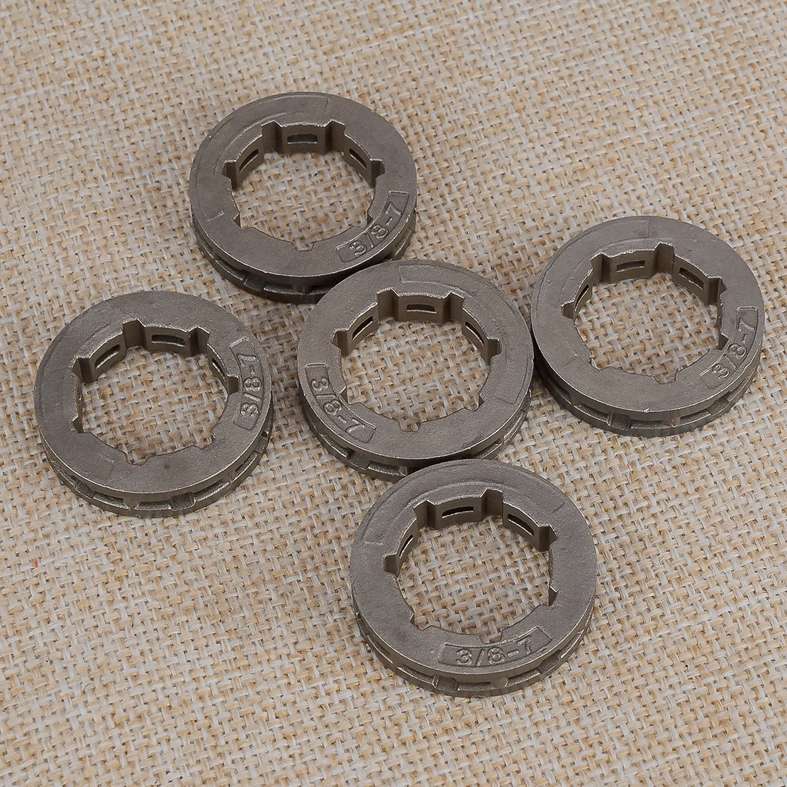 

LETAOSK 5Pcs Chainsaw Rim Sprocket 3/8" 7 Teeth Fit for Stihl MS660 MS460 MS440 MS441 MS362 361 066 064 046