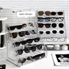 Sunglasses storage box, acrylic ladder bracket, frame, myopia glasses, sunglasses storage ladder rack 2