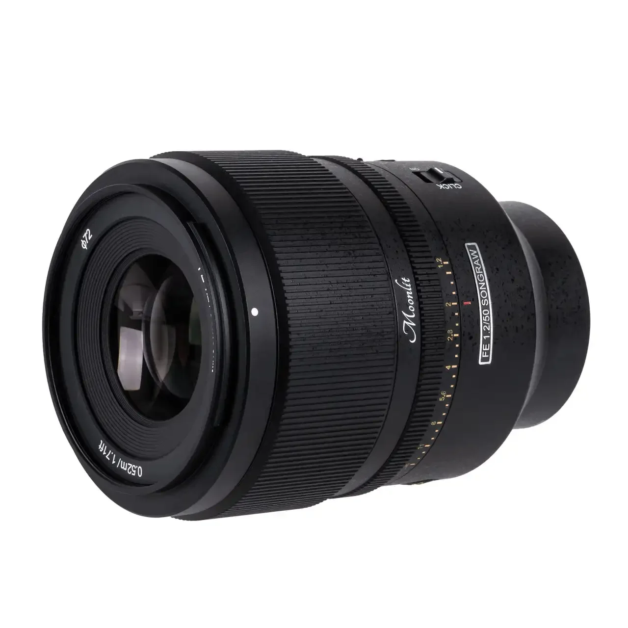 SongRaw AF 50mm F1.2 FE 문라이트 렌즈  FE 마운트 카메라용 풀프레임 대구경 오토포커스 렌즈