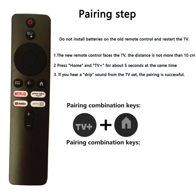XMRM M6 voice remote 2nd gen box works with TV box S 2nd gen 4K ultra HD streaming media player control tool