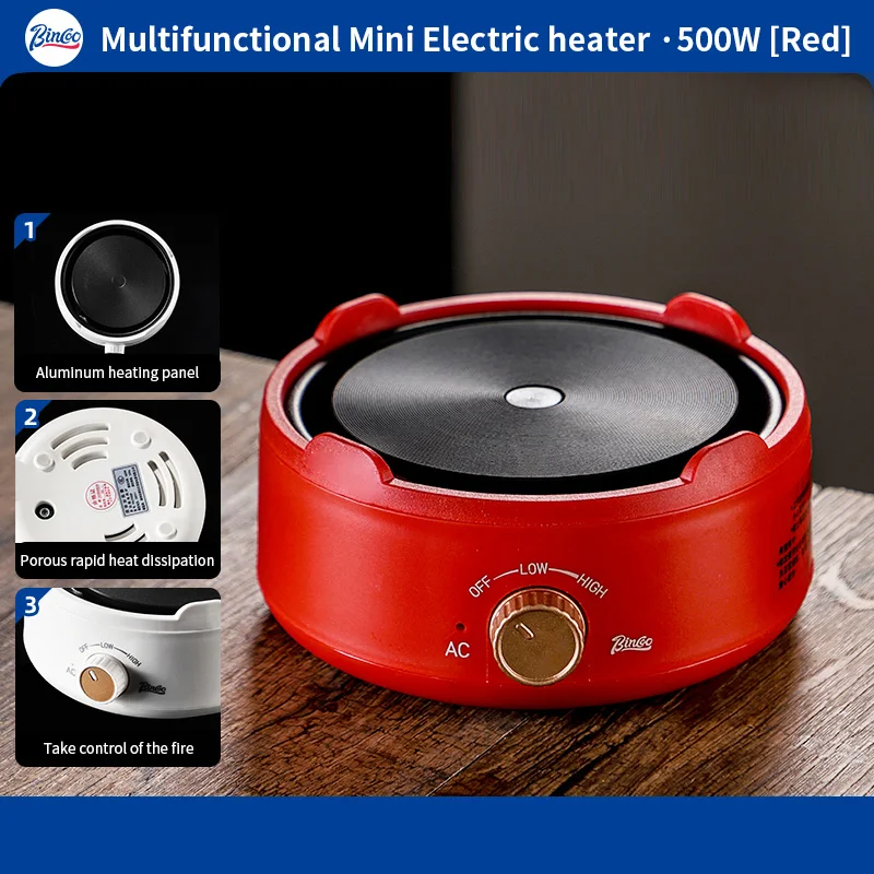 Bincoo القهوة موكا وعاء ماكينة الاسبريسو موقد كهرب...