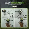 Universal Weed Brush Cutter Head Steel Wire Wheel Grass Trimmer Head Lawn Mower Grass Brush Cutter Weed Brush Trimmer Heads 4