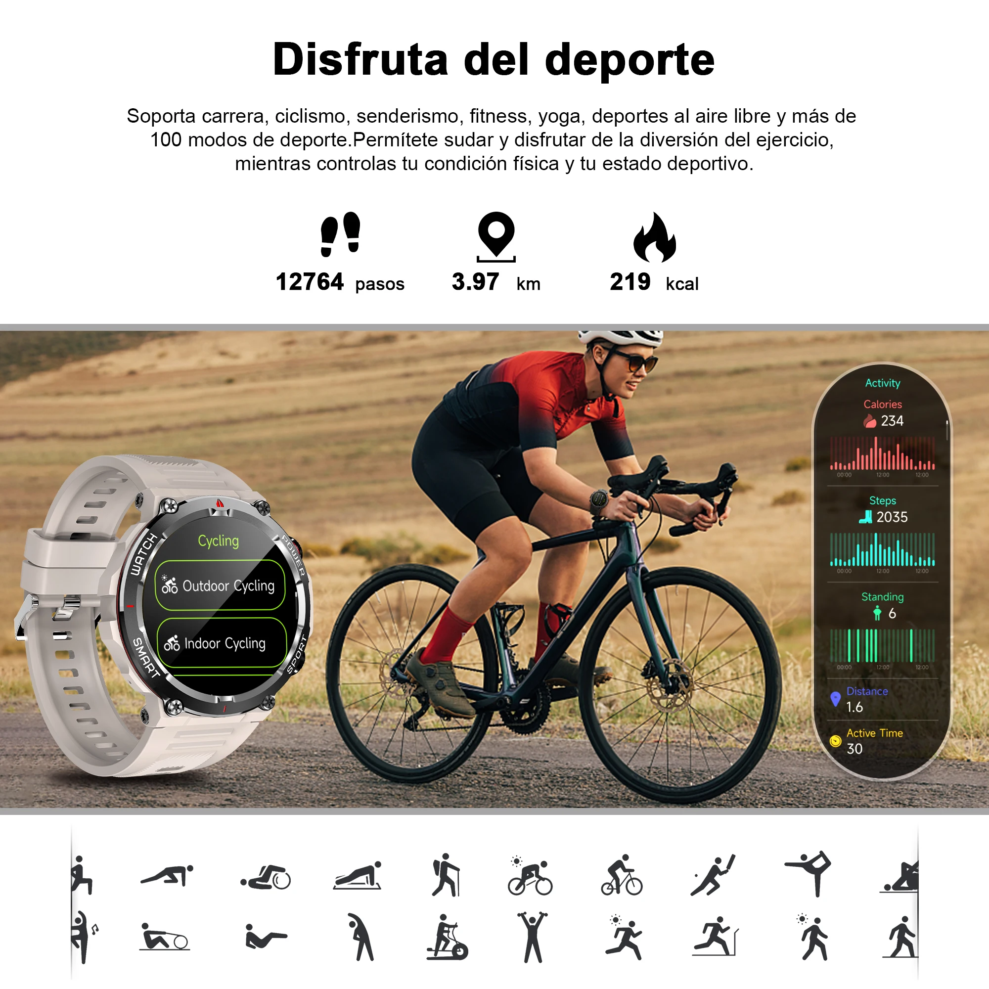 Blackview W50 Waterproof Smartwatch 1.39” HD Touch Screen Women Watches Bluetooth Calling Fitness Tracking Sport Man Smart Watch 2