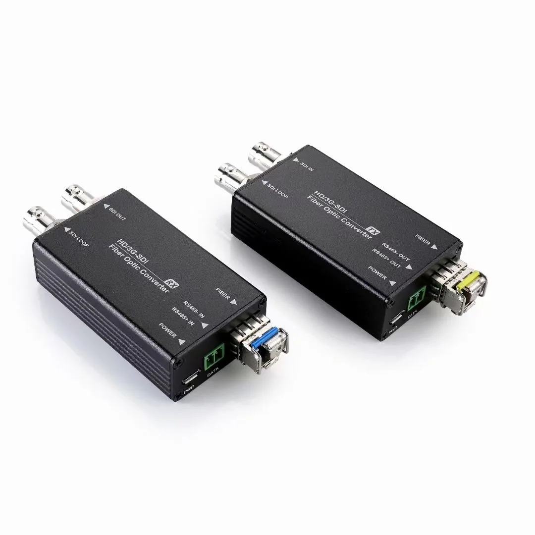 

Mini 3G SDI To Fiber Digital 1080P 1 Channel Video Converter Single Mode 20KM