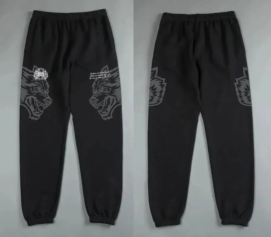 DARC Wolves Joggers Street Pants Casual Warm Oversize Pull Rope Baggy Joggers US Oversize Pants Hip Hop Trousers 2024 New 5