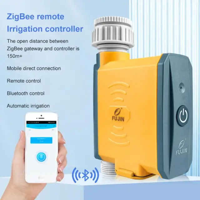 Tuya SmartLife Zigbee Garden Watering Timer Smart Sprinkler Drip Irrigation System Built-in Water Flow Recorder Water Controller 2