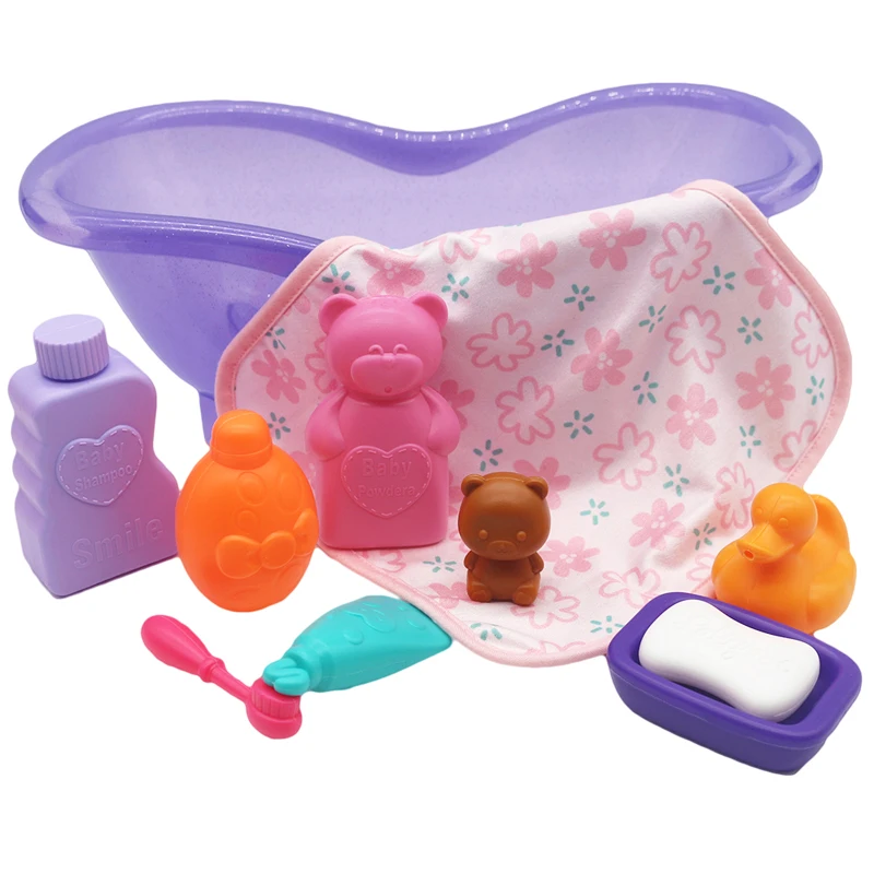 35cm bebek bebekler küvet Baths oyuncaklar çocuk hediye duş bebek besleme  oyuncaklar - AliExpress