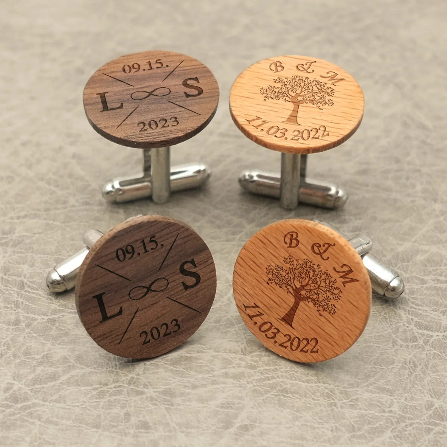 Рисунок 4 - Индивидуализированные круглые запонки для мужчин