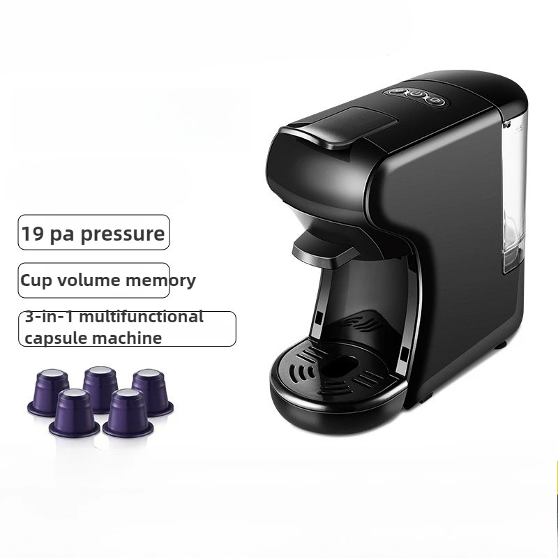 3-In-1 Multi-function Pump-pressure Capsule Coffee Machine Portable Office Commercial Small Household Automatic Coffee Machine