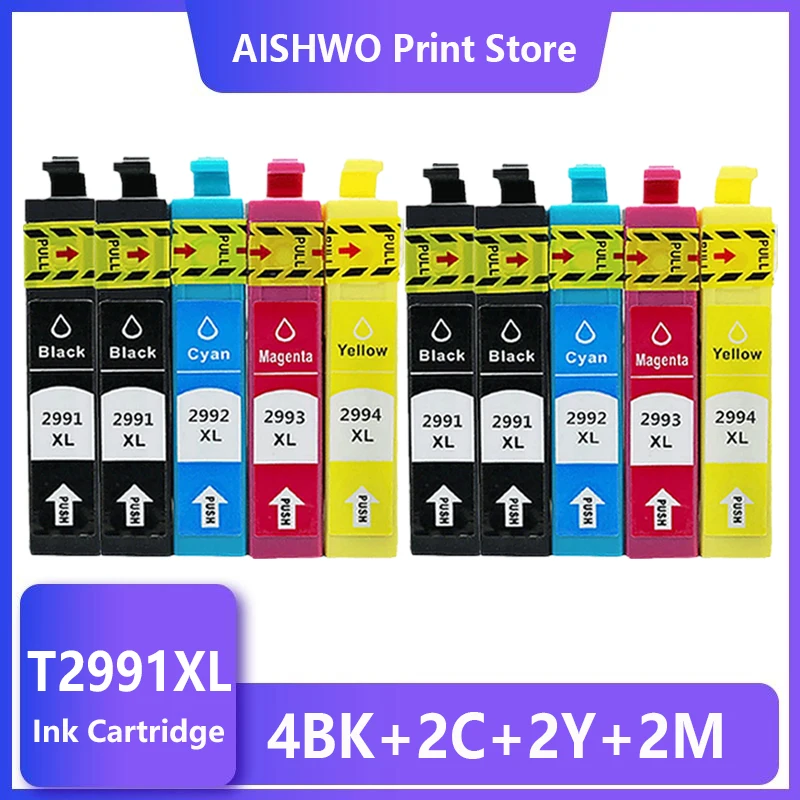 

16PCS 29XL T2991 T2991XL T29XL compatible For Epson ink Cartridges XP 235 247 245 332 335 342 345 435 432 445 442