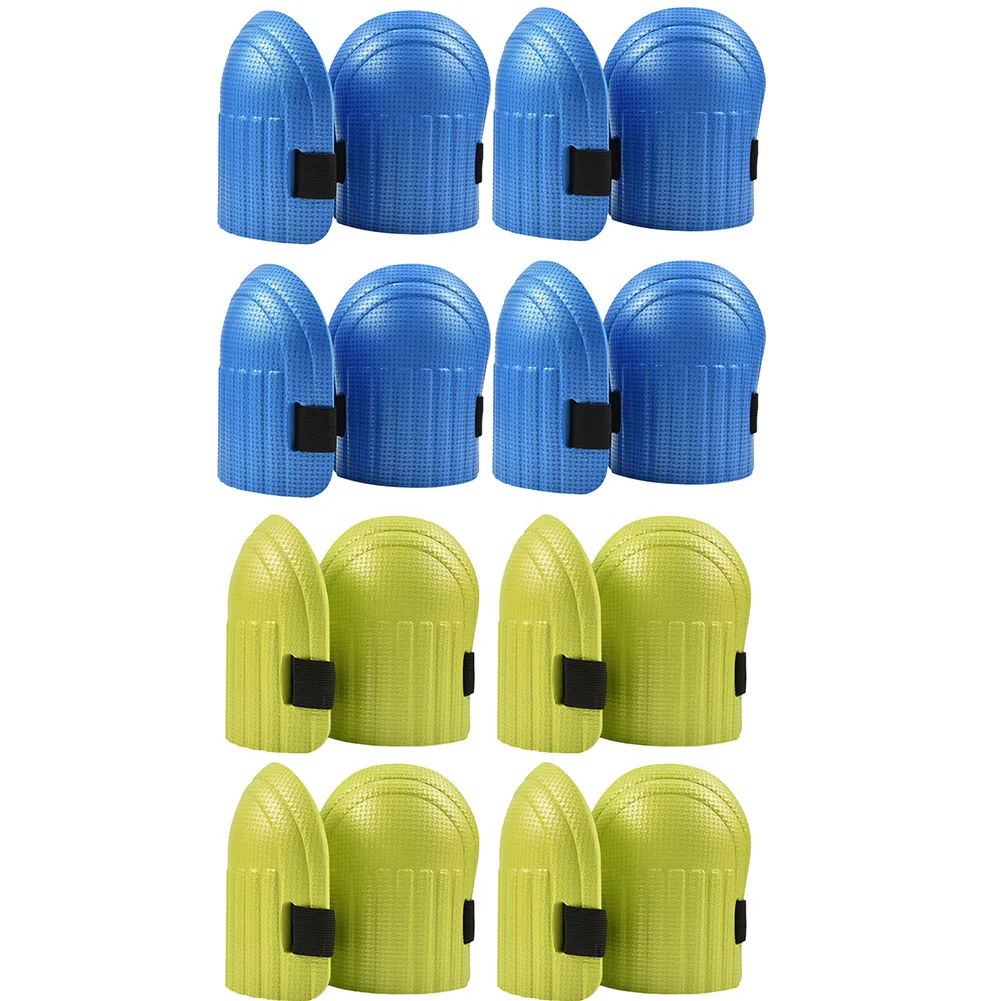 4PCS 무릎 보호대 야외 무릎 보호 패드 타일 진흙 바닥 벽돌 시멘트 작업자용 두꺼운 스포츠 무릎 보호 패드