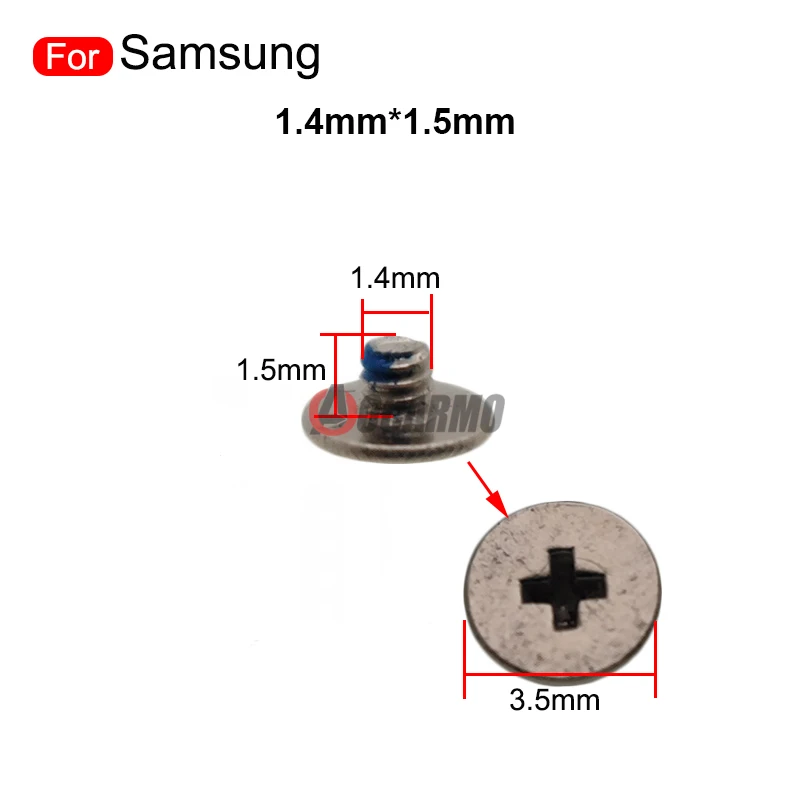 삼성 갤럭시 시리즈용 나사 교체 부품, 100mm x 1.4mm, 1.5 개/묶음