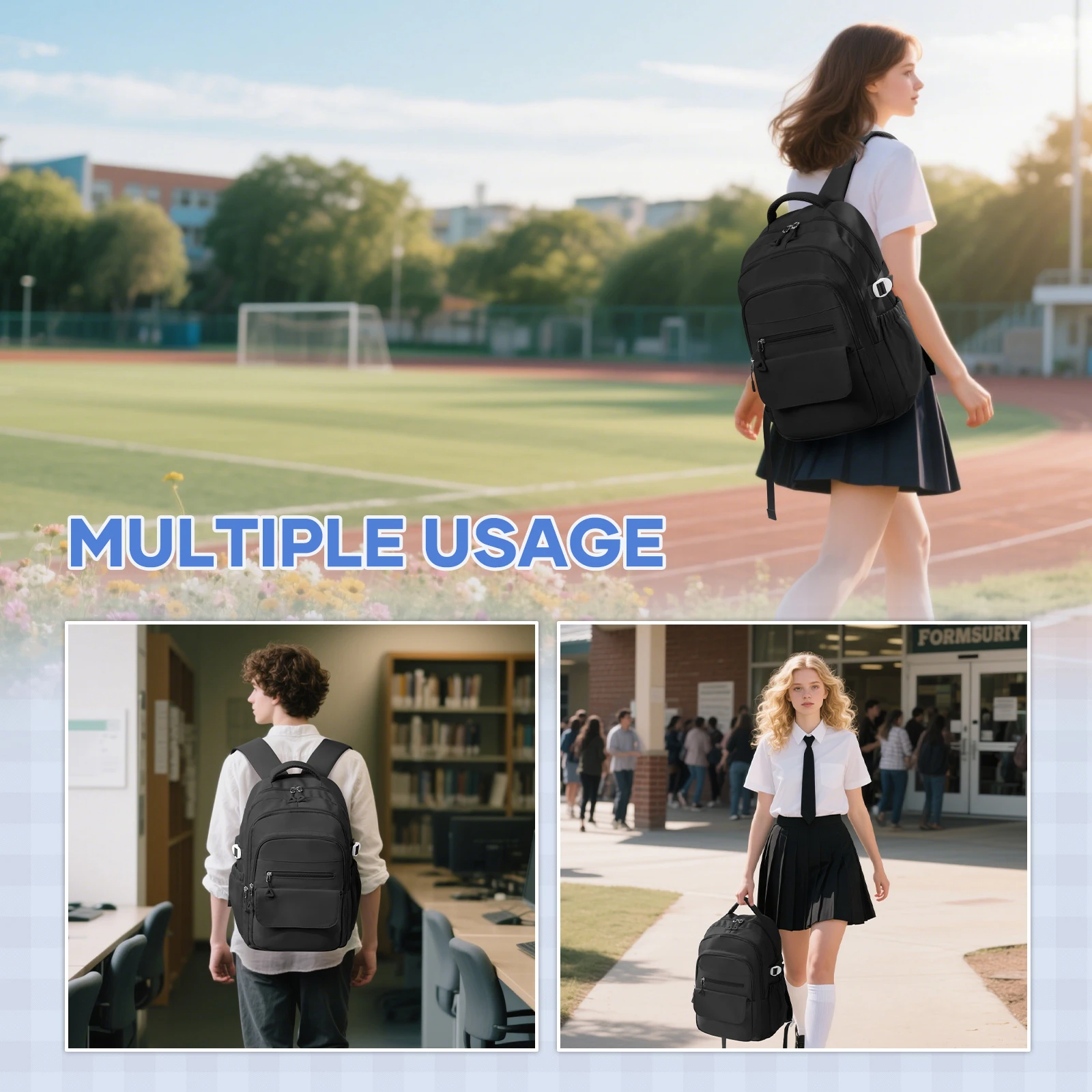 Backpack for Teens Girls Boys Middle School Students Travel Backpack High Girls' Backpack Casual Daypack Backpack For School