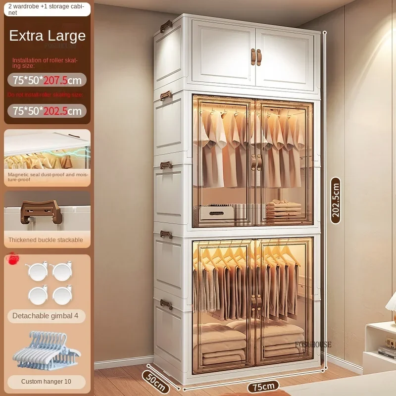 B 75cm-2cabinet 1box