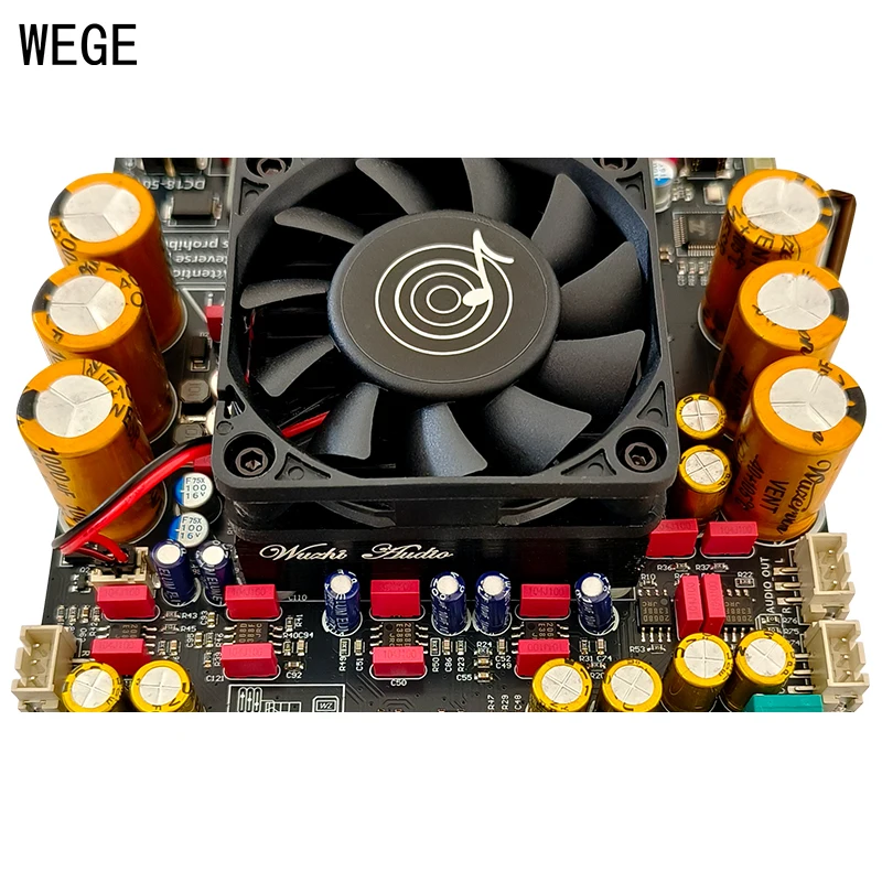 AS2100 基盤 WEGE ZK-AS21P 300Wx2+600W 2.1 Channel BT Digital Power Amplifier