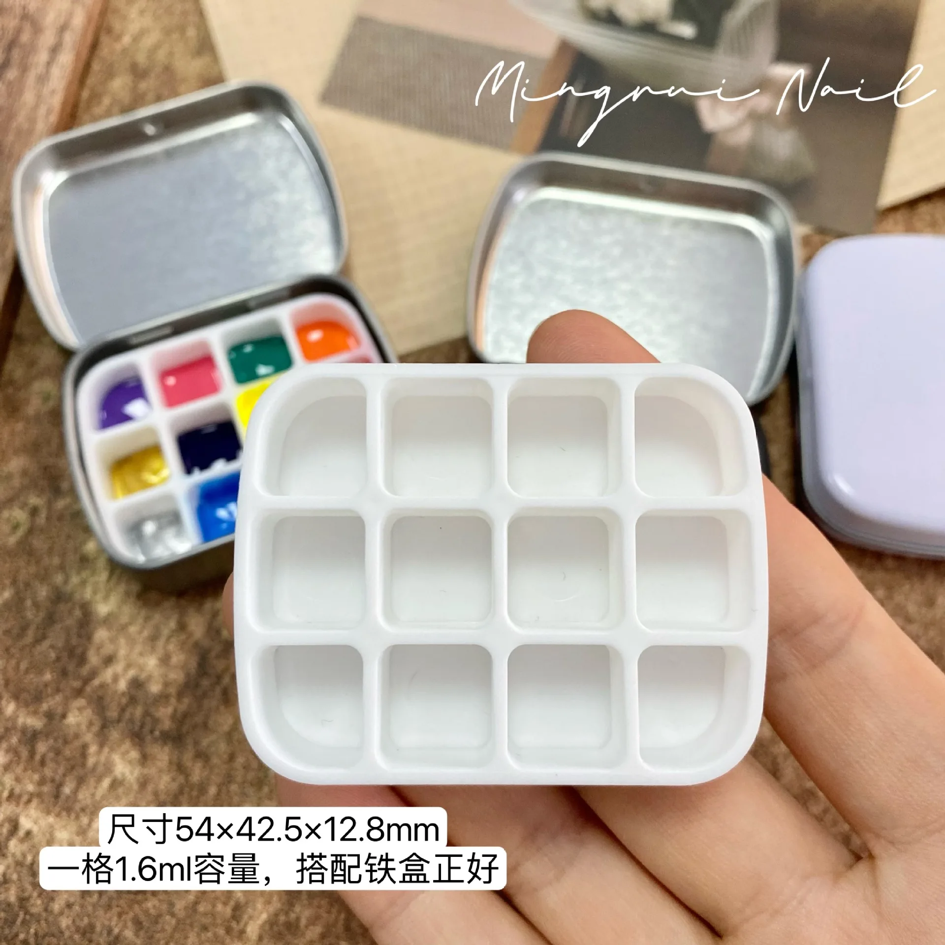 Altoid Tin Travel Watercolor Palette 