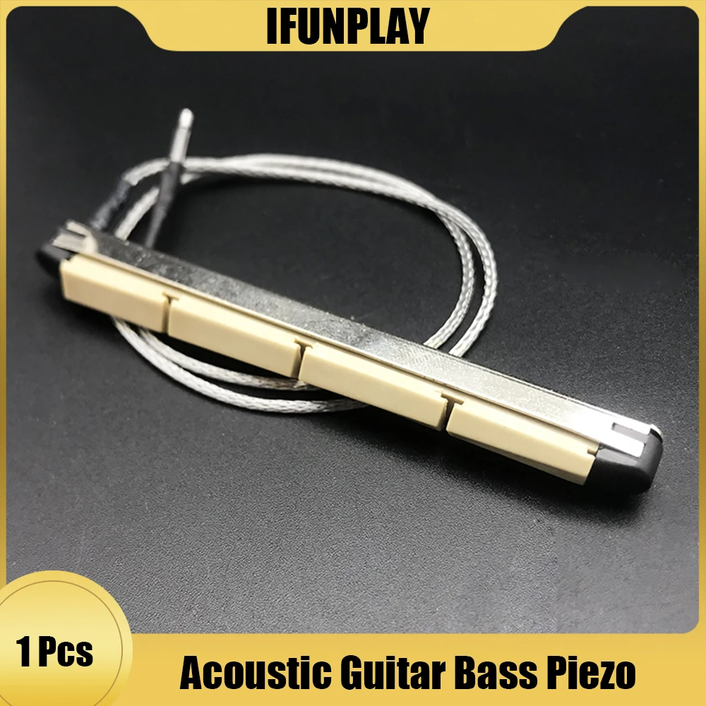 1pcs Transducer Under Bridge Saddle Ceramic Piezo Pickup Stringed Instruments for 4 String