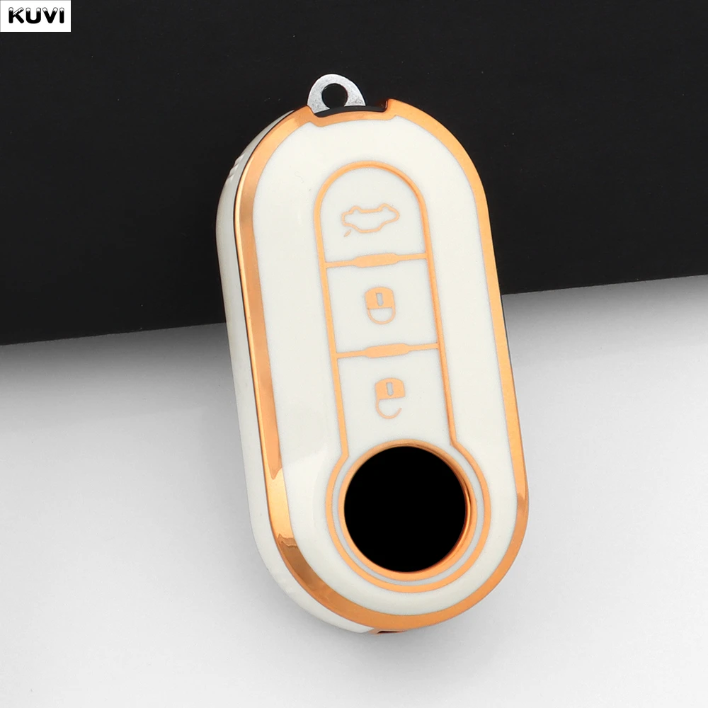 Premium TPU Folding Car Key Case Cover Shell