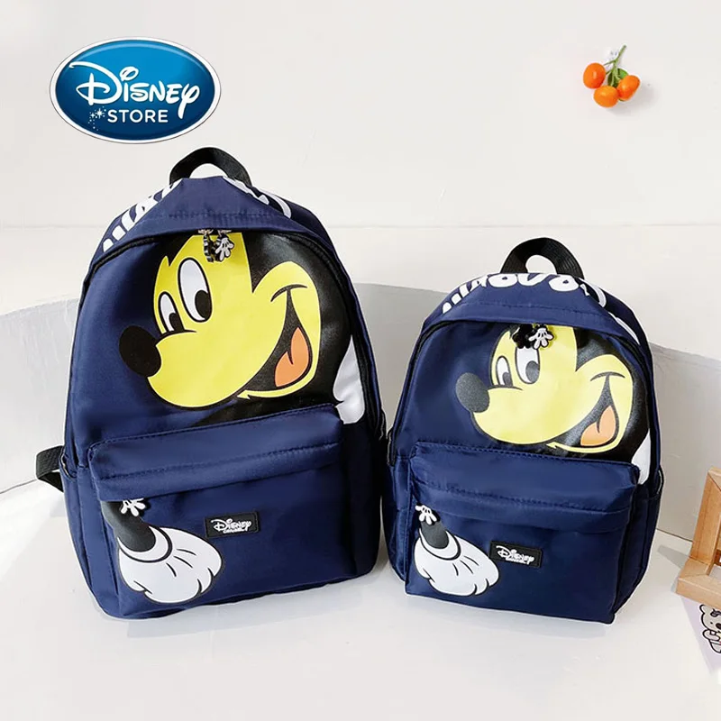 

Disney Cartoon Kindergarten Boy Schoolbag Cute Printed Children's backpack Mickey Donald Duck Daisy Student Double Shoulder Bag