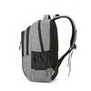 Rucksack mit großer Kapazität, Herren- und Damen-Studenten-Computertasche, wasserdichter und verschleißfester Rucksack mit mehreren Taschen für Pendler, Chr 5