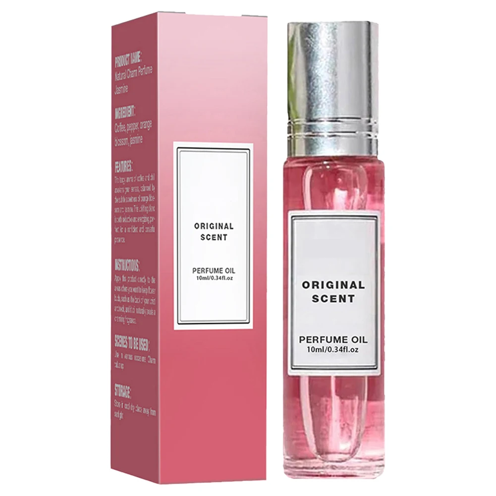 Pheromone Perfume Portable Perfume Attracts Men Roll On Fragrance Enhance Charm & Confidence Romantic Women 10ml