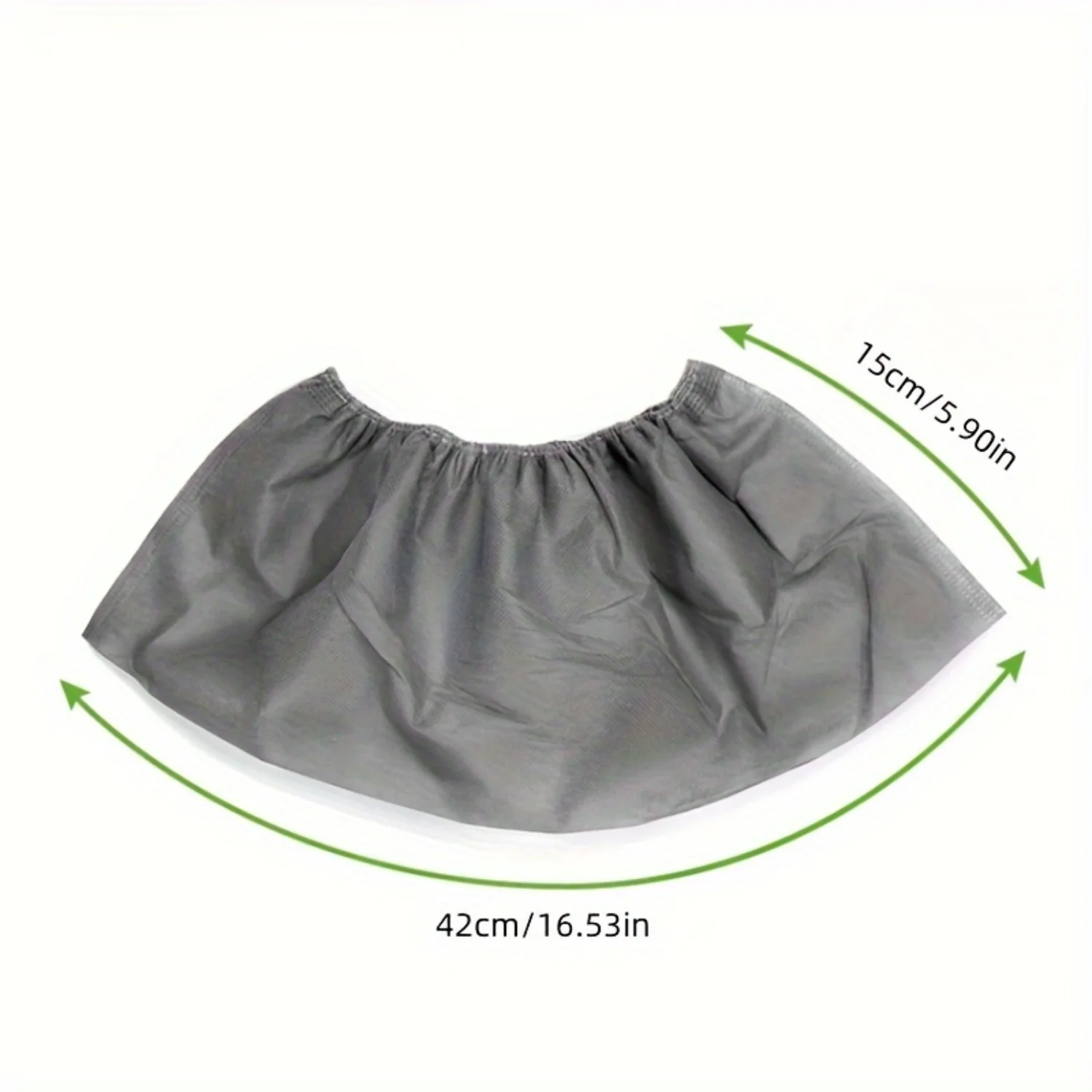 100PCS Waterproof & Non-Slip Shoe Covers-Reusable in Dry Conditions, Easy-On/Easy-Off Design-Ideal for , Office, Hospital Vi