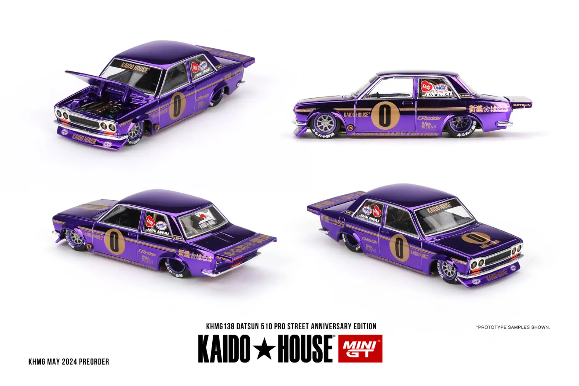 Kaido House X Mini GT 121 Datsun 510 Wagon 4x4 Kaido Offroad