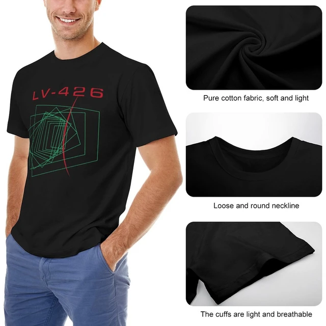 Alien planetoid- LV-426 - cyberpunk T-Shirt vintage clothes summer