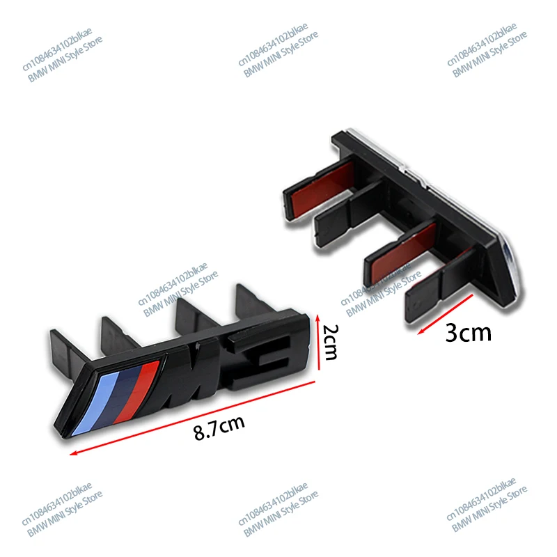 3D Front Grille Badge with BMW M Logo