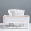 Creative Spring Holder Tissue Box Automatic Lift Spring Loaded Tissue Box Tissue Spring Bracket Car Tissue Box Spring Holder 5