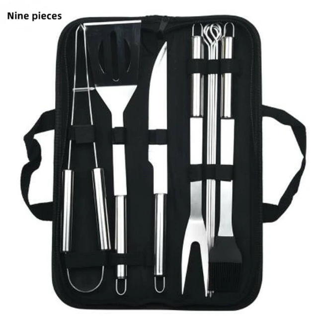 Rozsdamentes Acél Grill Öltöny Kültéri Kombinált Szerszám Sült - Image 5