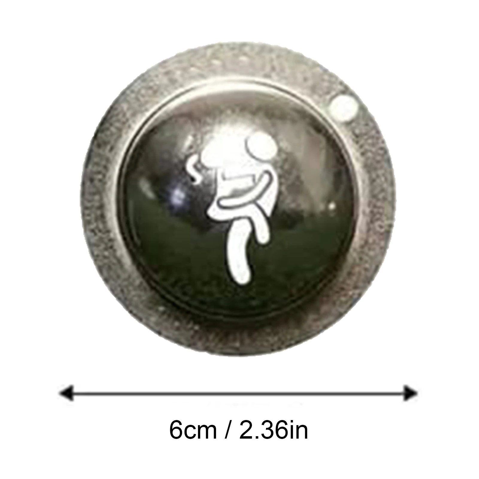 Funny Adult Humor Signal Golf Ball Marker Alignment Tool Stainless Steel Models Ball Line Template Alignment Training Aids Tool 6