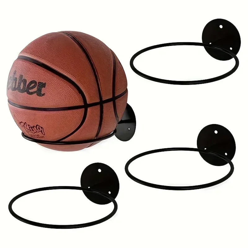 Iron Basketball Display Rack