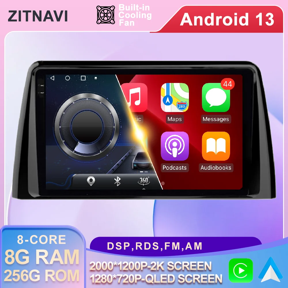

10.1 Inch Android 13 For Kia KX3 2020 Car Radio Autoradio DSP Multimedia ADAS BT WIFI Navigation GPS AHD RDS Video QLED No 2din