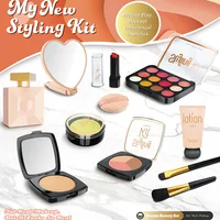 Kids Toys Simulation Cosmetics Set Pretend Play Makeup Toys For Girls Play House Simulation Make up Educational Toys Gifts 2