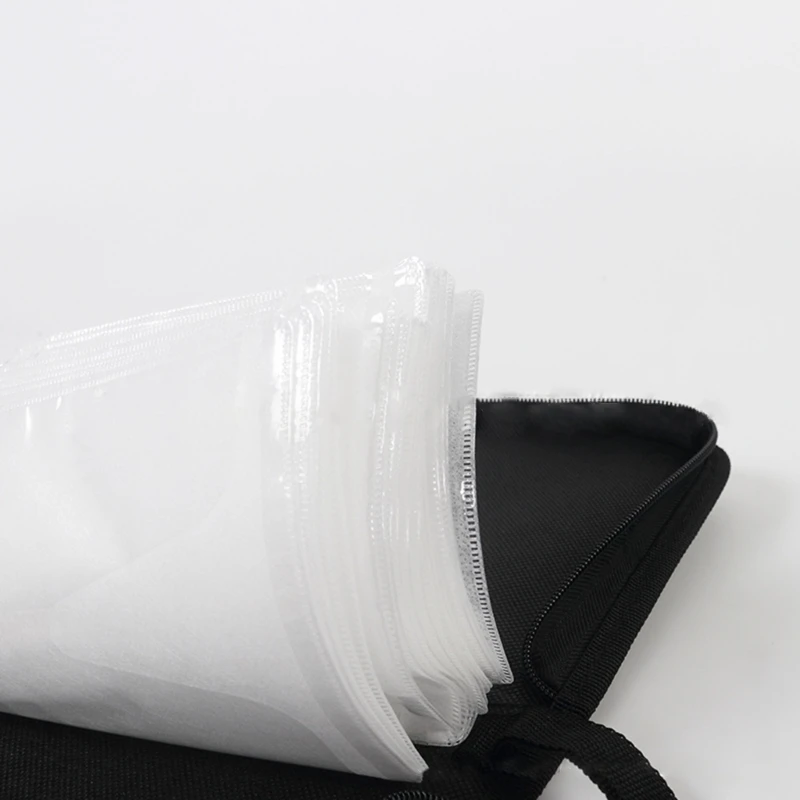 CD DVD Storage Bag cd dvd storage case 80Pcs Storage Case-DVD Booklet Holder DVD Discs Fabric Cloth Handbag Case