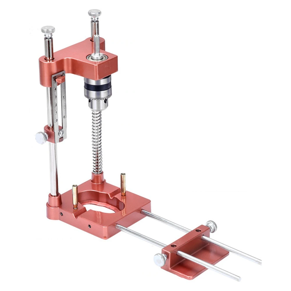 

Drill Locator All Metal Punch Locator with Scale Adjustable Precision Drilling Locator Woodworking DIY Puncher Tool