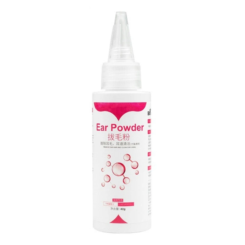 42g Efficient Ear Hair Cleaning Powder for Pet Owners Save Time and Money by Cleaning Your Pet Ears at Home with Powder