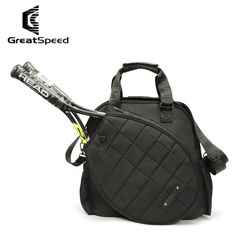 Bags for Tennis Racket Couples Outdoor Sports Black White Men Women Badminton Shoulder Bags Cover Greatspeed