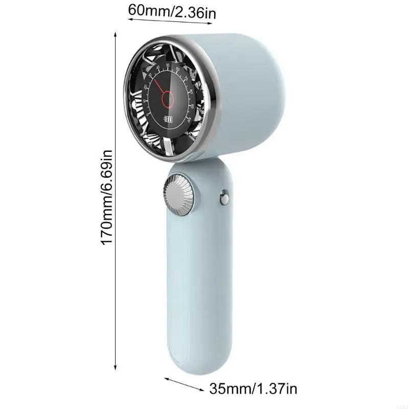 L9BA 조용한 휴대용 팬 USB 책상 팬 포켓 팬 걸이 냉각 팬 휴대가 간편함