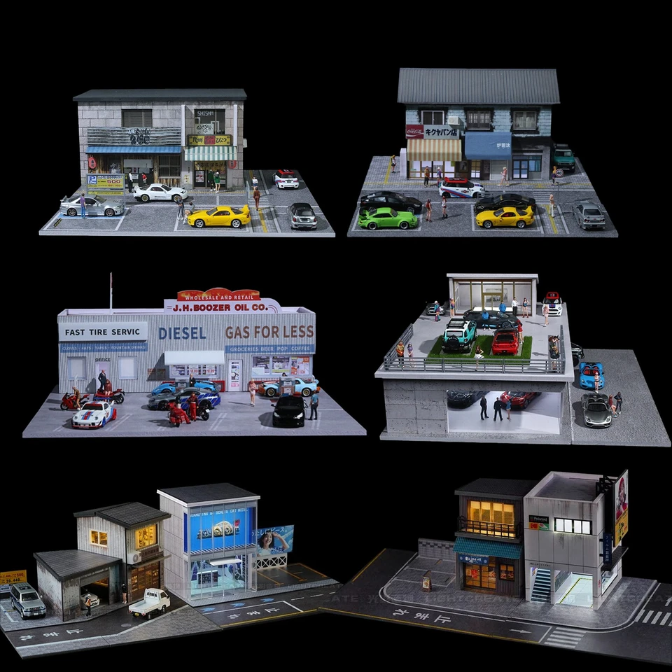 1:64 シミュレーションシーンモデル店舗シーンモデルルーム建物