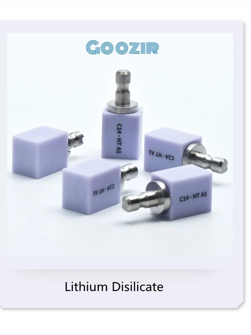 goozir-iithium-disillicate-glass-c14-ht-lt-5pcs-box-dental-chairside-materials-ceramic-block-cad-cam-for-laboratory-dentist