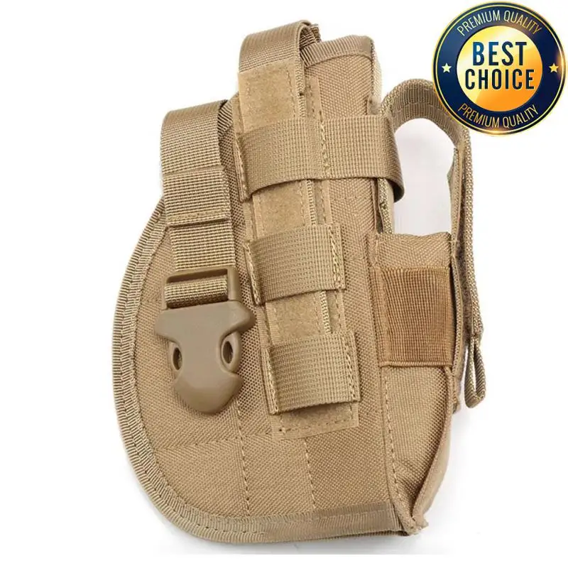 Nylon Tactical Pistol Holster for Right Hand