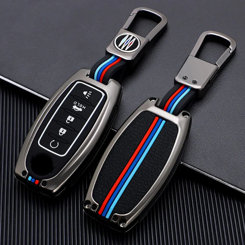 

Zinc Alloy Car Key Case Fob Holder Shell Cover for Nissan Rogue X-Trail T31 T32 for Infiniti Q30 Q50 Q60 Q70 QX50 QX60 QX70 QX80