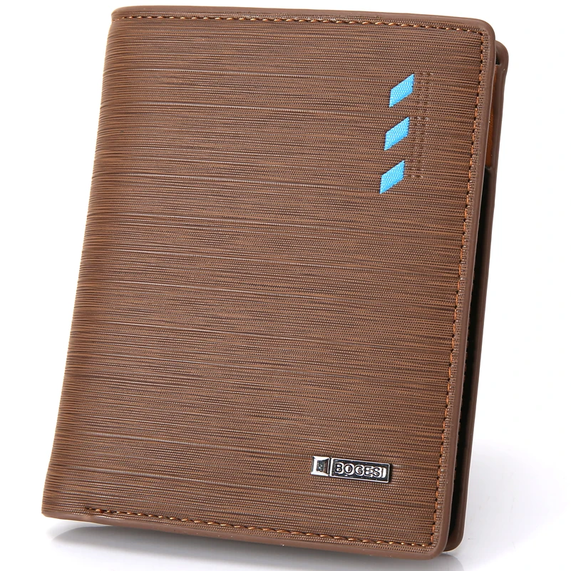 New Wallet Purses Slim Men's Wallets Gift ID Credit Card Holder Small Bifid Famous Brand Thin Wallet Men 2022 3