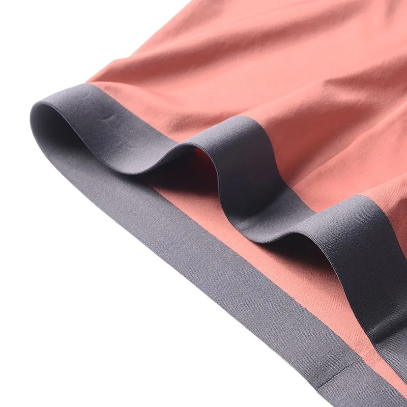 2024 Spring and summer large size ice silk men's underwear, thin and traceless underwear, men's boxer briefs, ice silk men’s