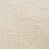 Flannel Solid Color Blanket 3D Butterfly Ultra Soft Fluffy Lightweight Elegant Simple Fleece Blanket for Sofa Chair Bed 5