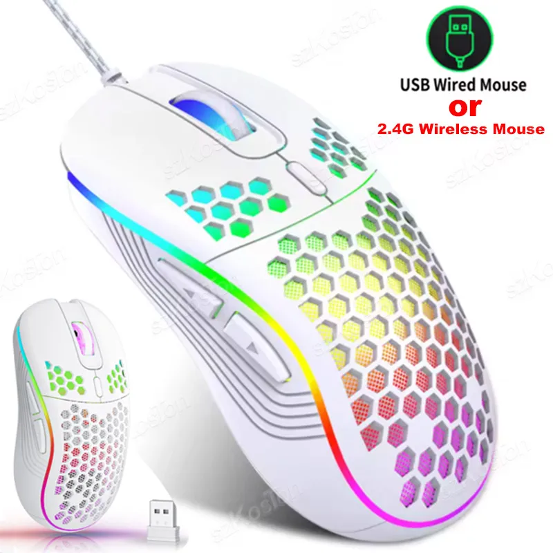 RGB Honeycomb Gaming Mouse 1