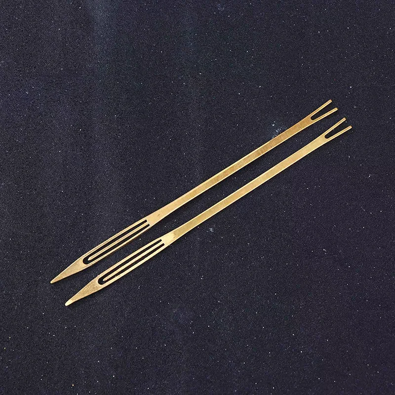 2Pcs Rustproof Fishing Net Mending Needle -Net Repair Shuttles Weaving Tool Durable Fishing Line Accessories For Angler Supplies