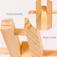 Wooden Trapezoidal Easel, Portable Foldable Display Bracket On The Desktop, Painting Party Easel, Used For Painting Art Display 6